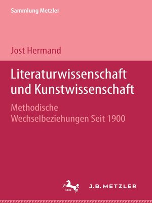 cover image of Literaturwissenschaft und Kunstwissenschaft